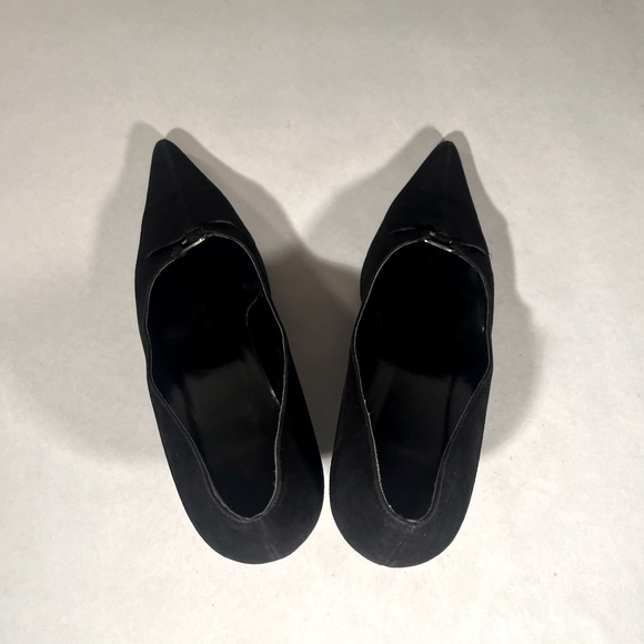 Cause & Effect Adrea Black Suede Heels - Picture 14 of 16